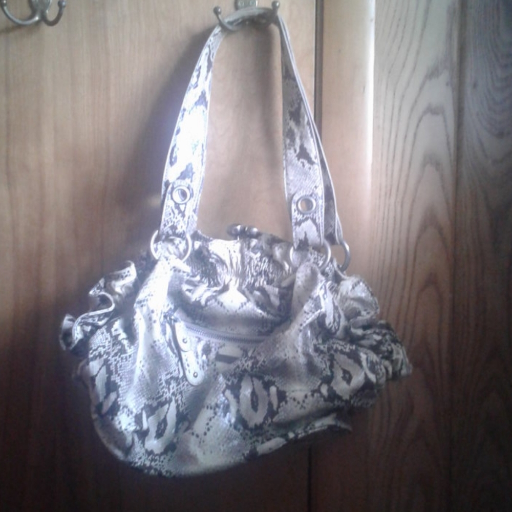 Jessica Simpson ruffle satchel